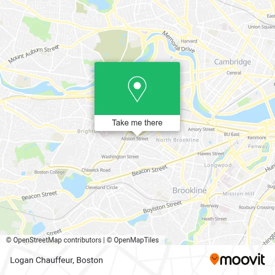 Logan Chauffeur map