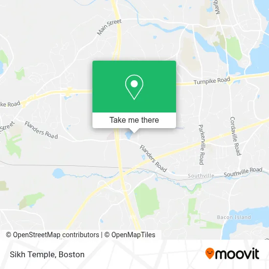 Sikh Temple map