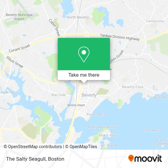 The Salty Seagull map