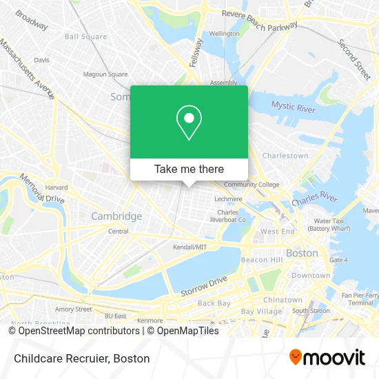Childcare Recruier map
