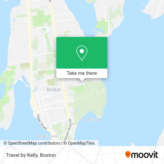 Travel by Kelly map
