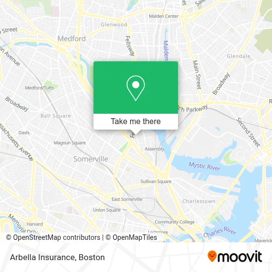 Arbella Insurance map
