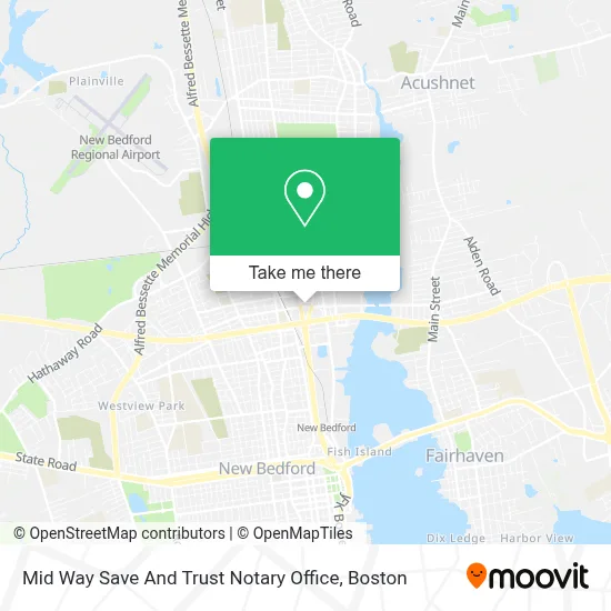 Mid Way Save And Trust Notary Office map