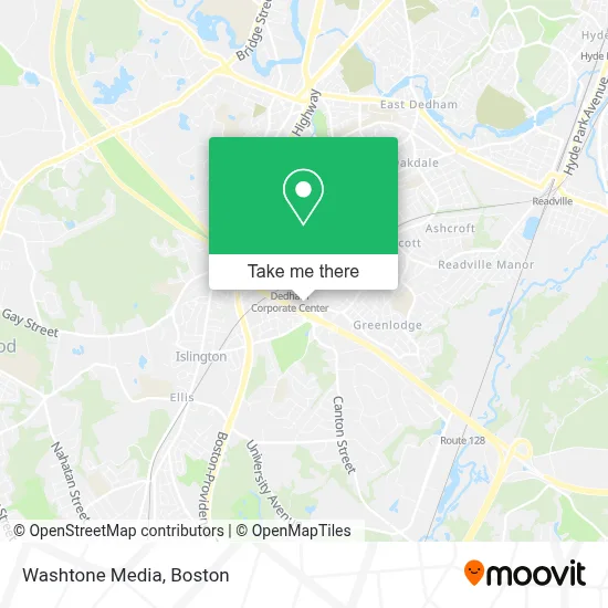 Washtone Media map