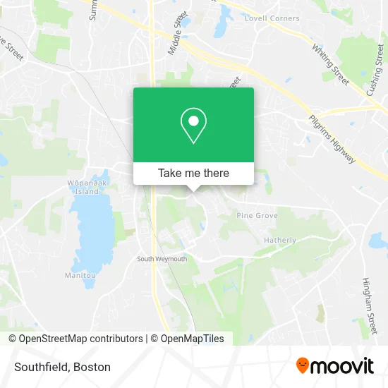 Southfield map