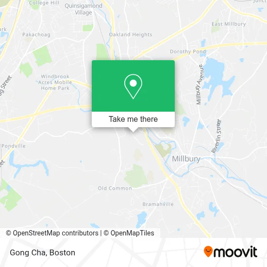 Gong Cha map