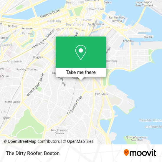 The Dirty Roofer map