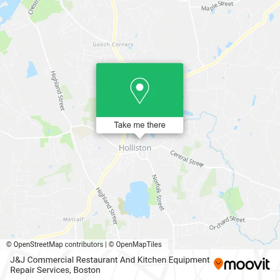 J&J Commercial Restaurant And Kitchen Equipment Repair Services map