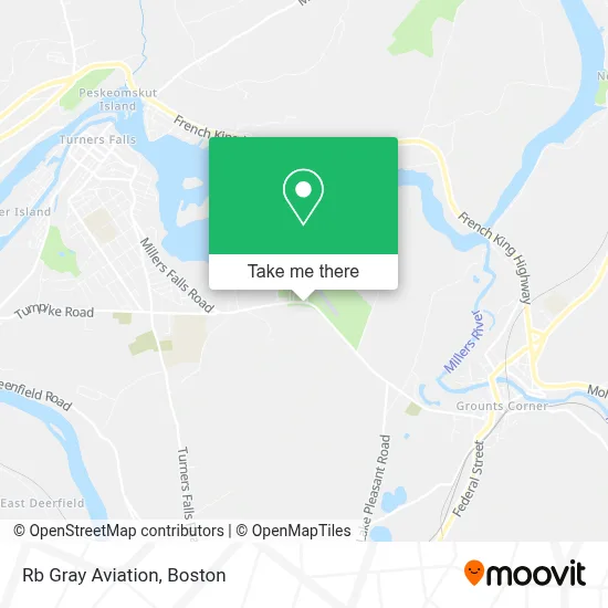 Rb Gray Aviation map