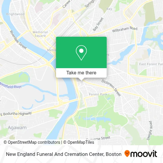 New England Funeral And Cremation Center map