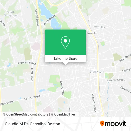 Claudio M De Carvalho map