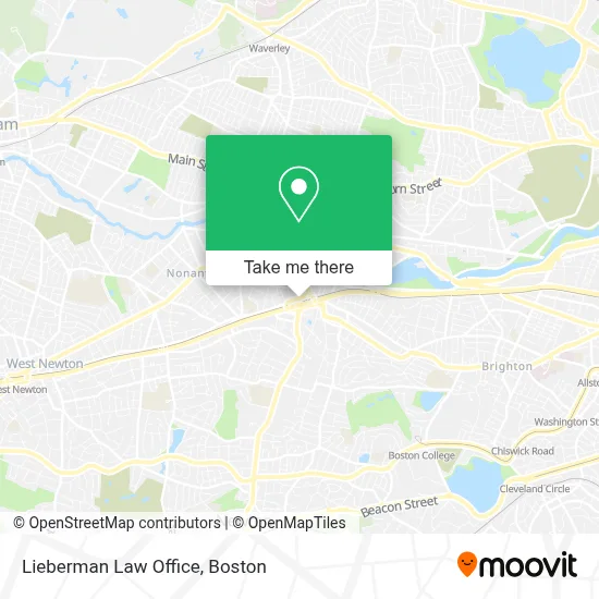 Lieberman Law Office map