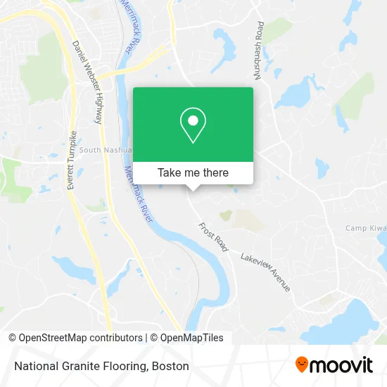 National Granite Flooring map