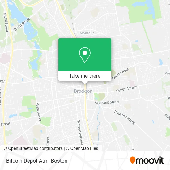 Bitcoin Depot Atm map
