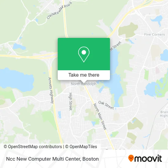 Ncc New Computer Multi Center map