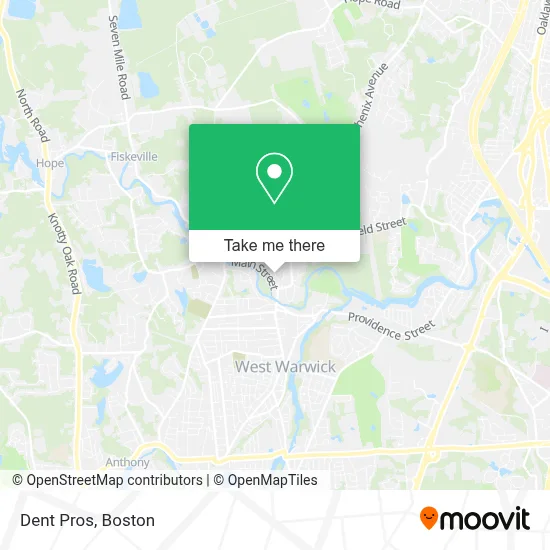 Dent Pros map