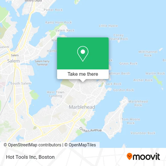 Hot Tools Inc map