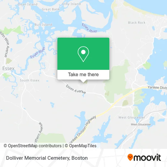 Dolliver Memorial Cemetery map