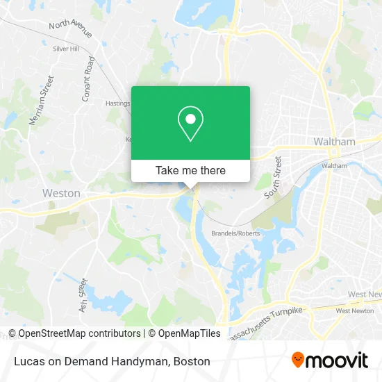 Lucas on Demand Handyman map