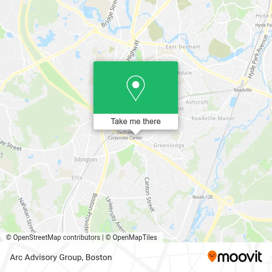 Arc Advisory Group map