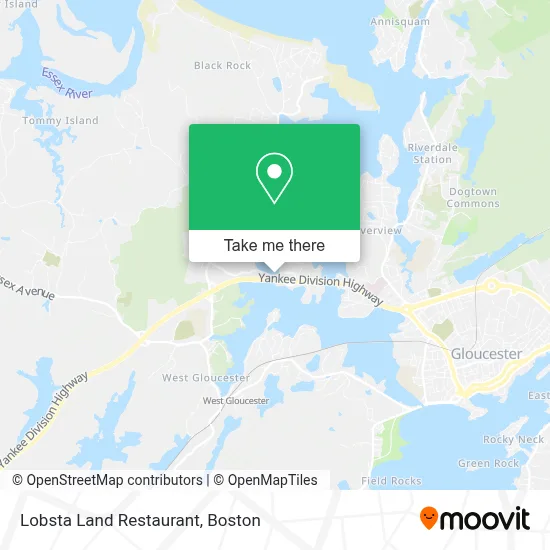 Lobsta Land Restaurant map