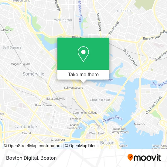 Boston Digital map