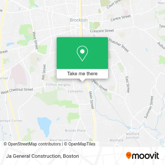 Ja General Construction map