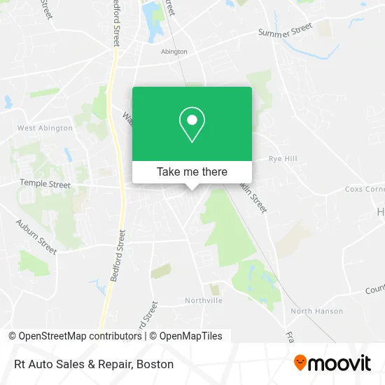 Rt Auto Sales & Repair map