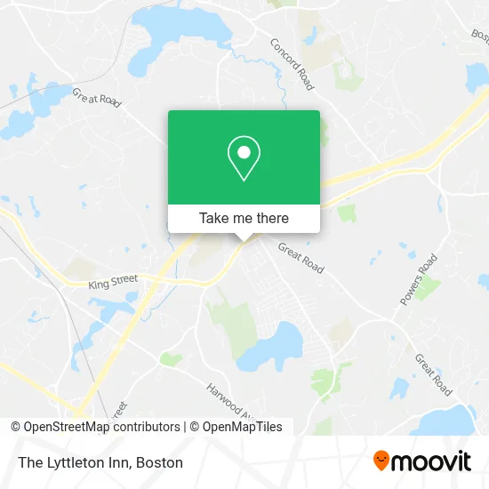 The Lyttleton Inn map