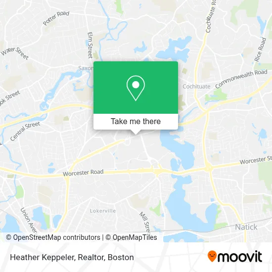Heather Keppeler, Realtor map