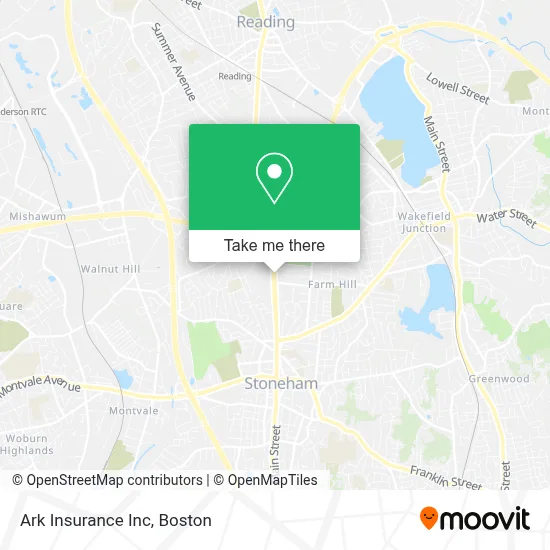 Ark Insurance Inc map