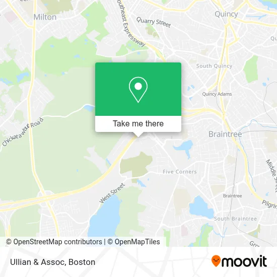 Ullian & Assoc map