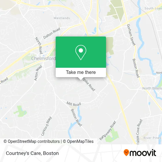 Courtney's Care map