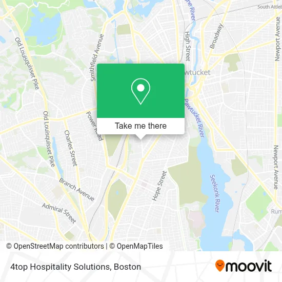 4top Hospitality Solutions map