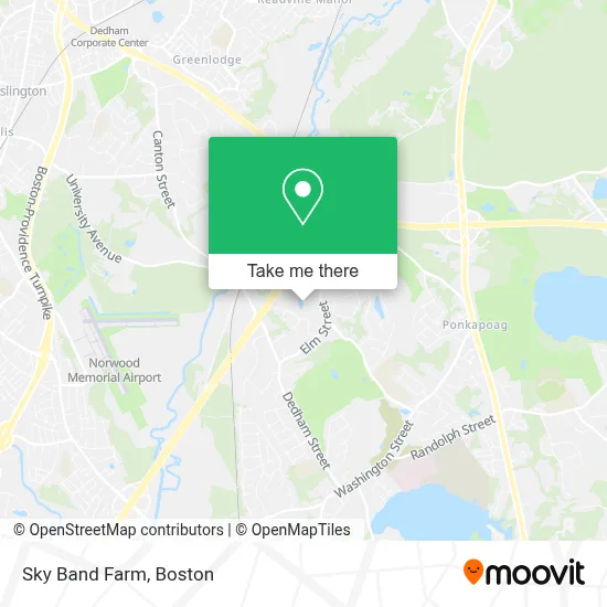 Sky Band Farm map