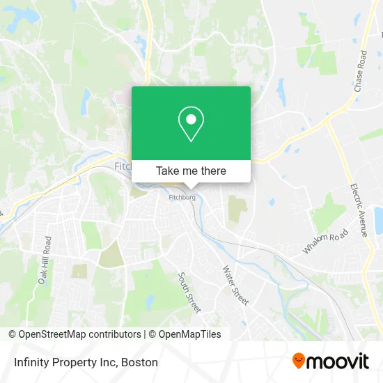 Infinity Property Inc map