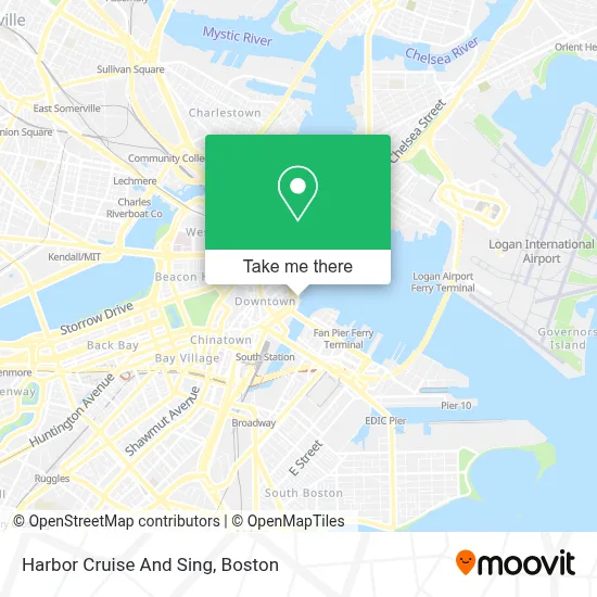 Harbor Cruise And Sing map