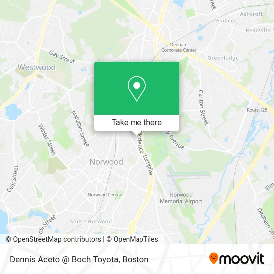 Dennis Aceto @ Boch Toyota map