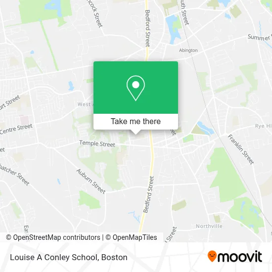 Louise A Conley School map