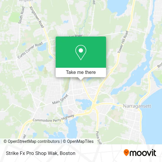 Strike Fx Pro Shop Wak map