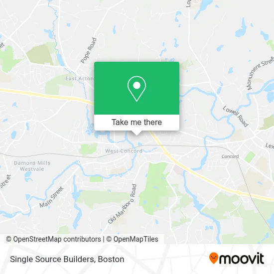 Single Source Builders map