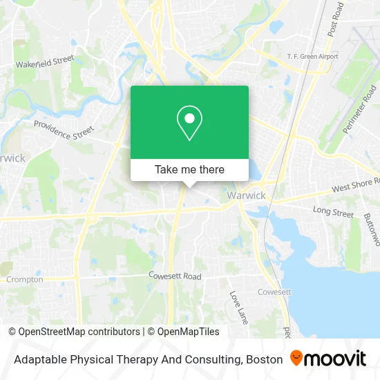 Adaptable Physical Therapy And Consulting map