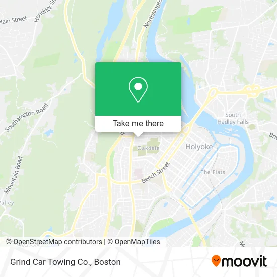 Grind Car Towing Co. map