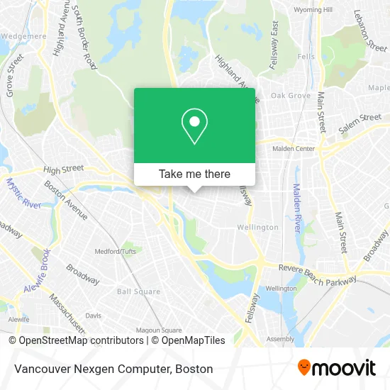 Vancouver Nexgen Computer map
