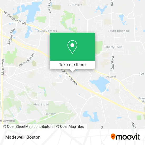 Madewell map