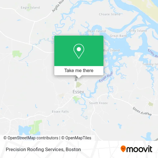 Precision Roofing Services map