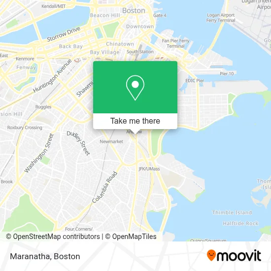 Maranatha map