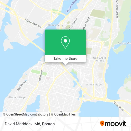 David Maddock, Md map