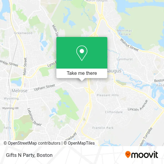 Gifts N Party map