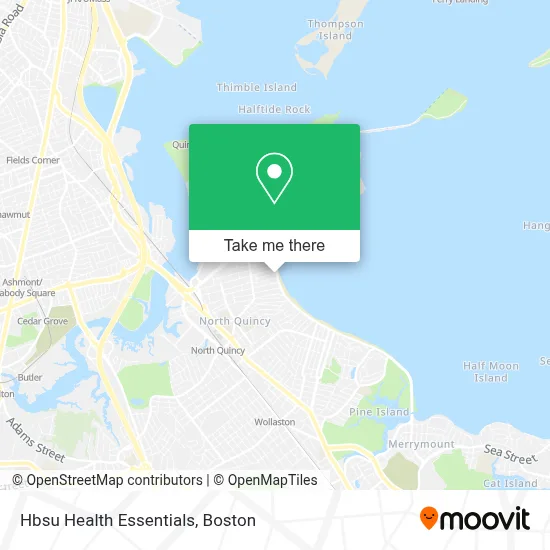 Hbsu Health Essentials map